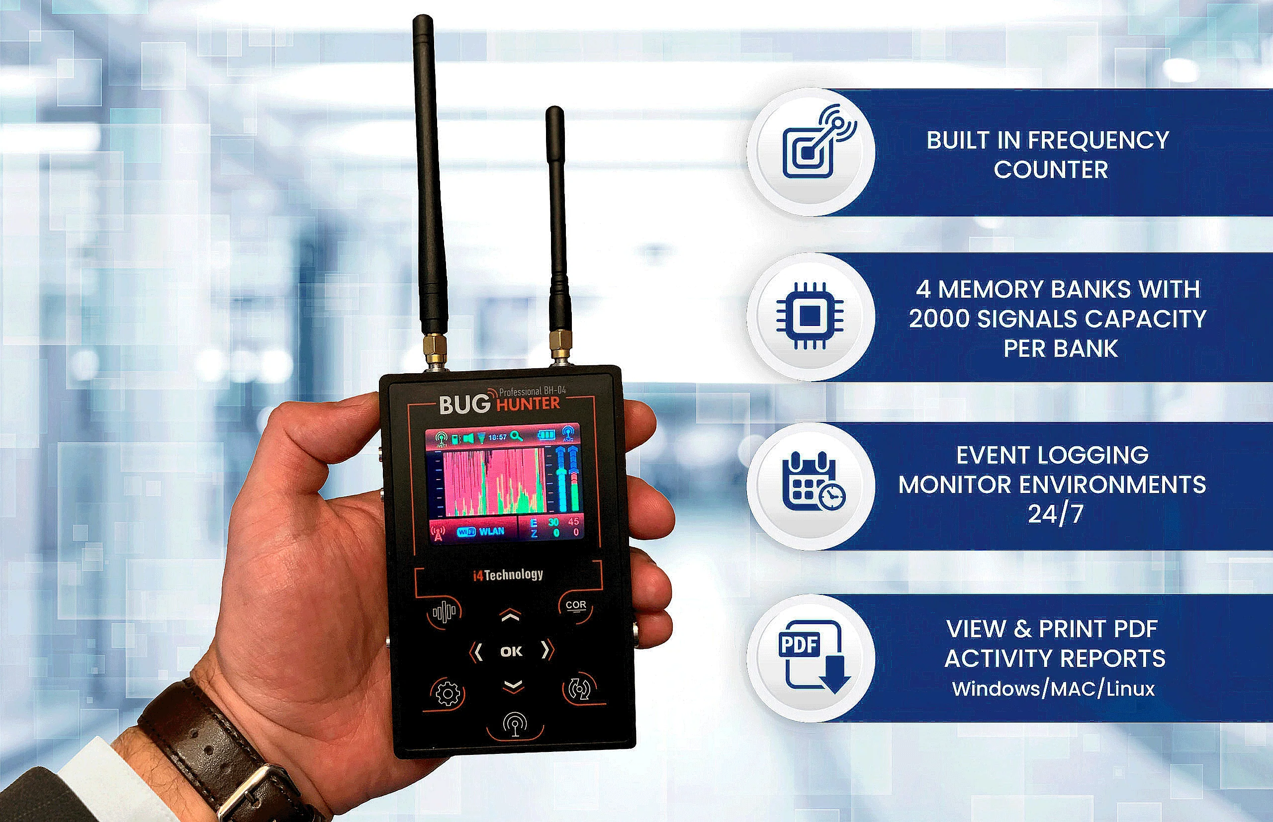 Bug Hunter Professional Multi-Band RF Threat Detection Platform - Image 6