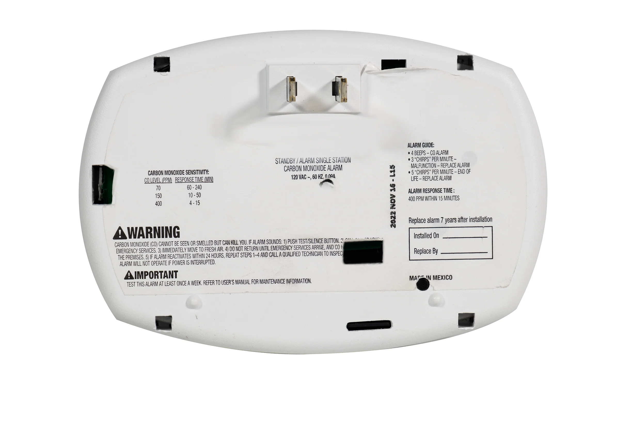 CO Detector Hidden Camera with 4K Live Streaming & Wi-Fi - Image 11