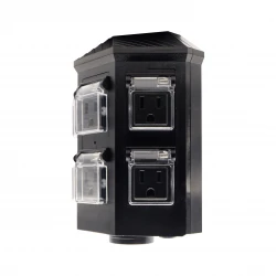 Outdoor Stake Outlet Hidden Camera with 4K Live Streaming & Wi-Fi - Image 4